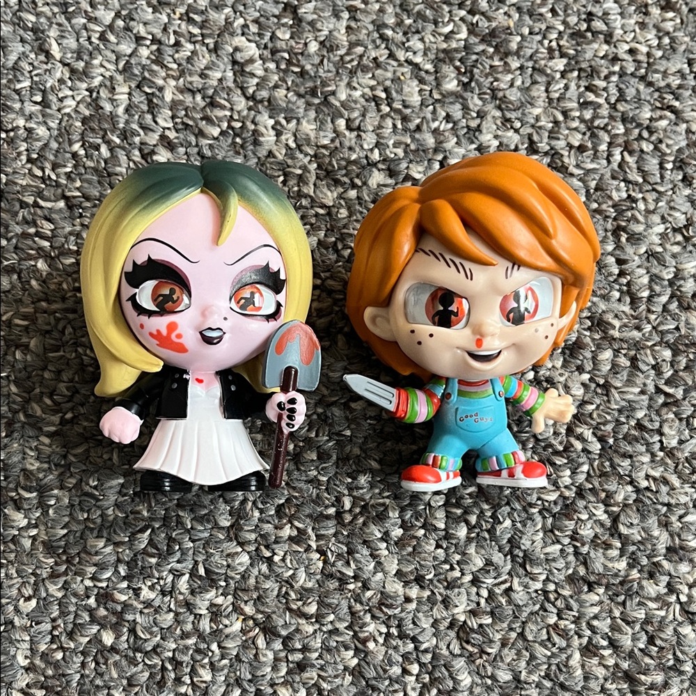 Tiny Nightmares chucky and tiffany